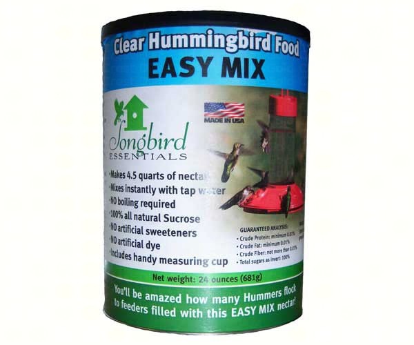 Hummingbird Food 24 oz. Songbir Front Range Birding Company