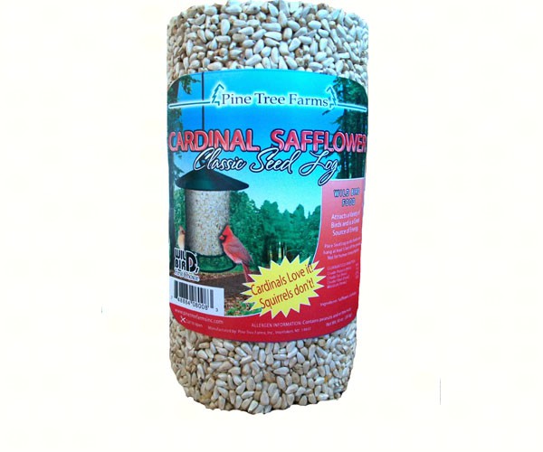 Cardinal Safflower Seed Log 30oz. Front Range Birding Company