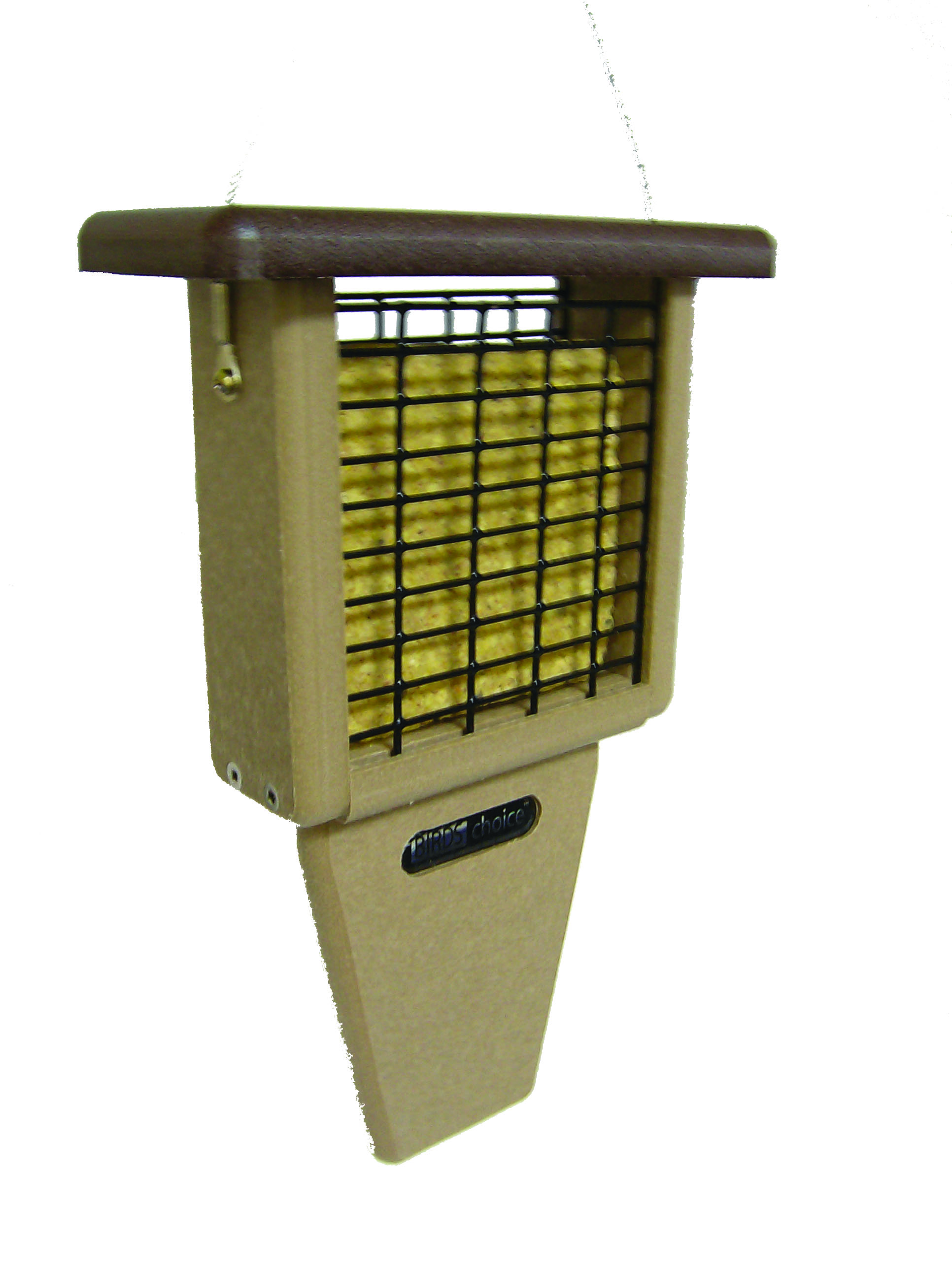 Recycled Suet Feeder with Tail Prop Front Range Birding Company
