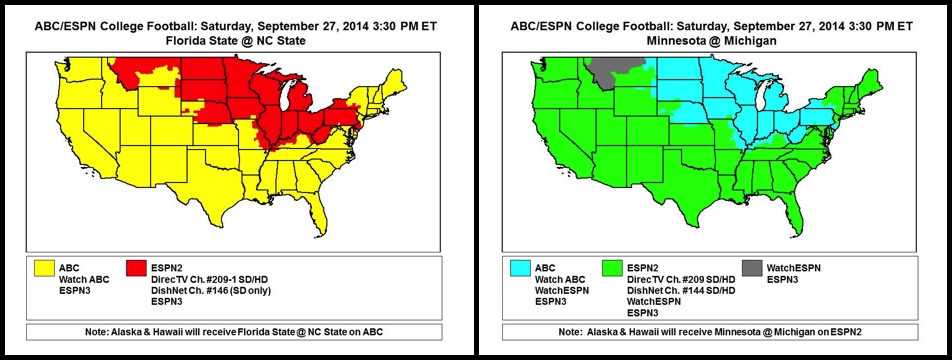 Fan Central Mailbag CFB Maps; NFL Nation; Tim Tebow; The Sports Reporters ESPN Front Row