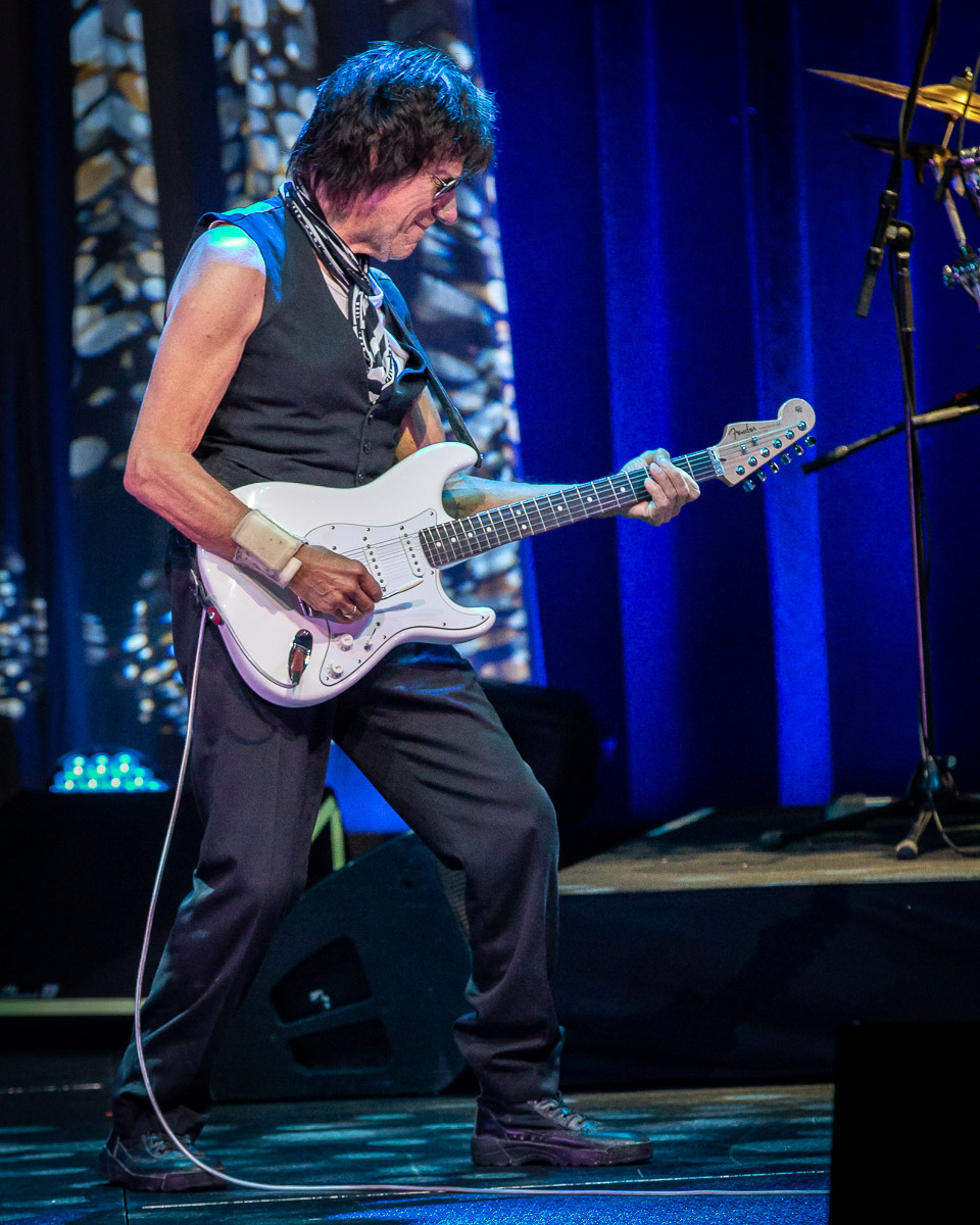 Jeff Beck Tears it Up at ACL Live Front Row Center