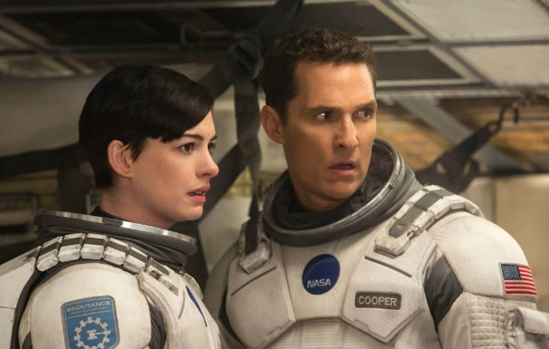 Matthew McConaughey, Anne Hathaway Talk 'Interstellar' Front Row Features