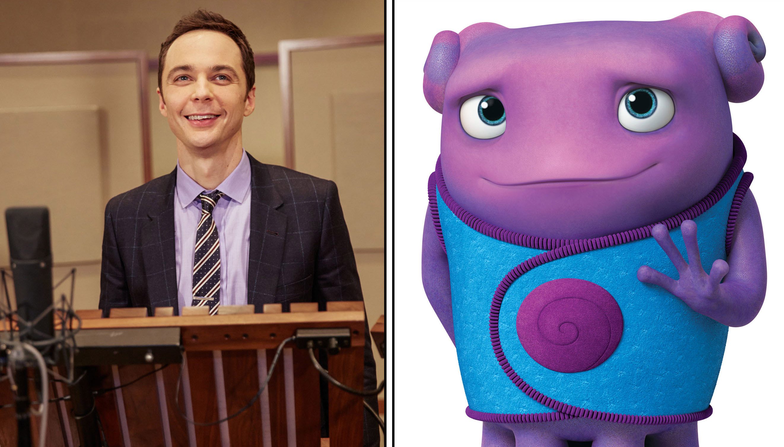 Photos Jim Parsons Gets Animated in 'Home' Front Row Features