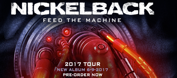 Nickelback Release New Single, Announce North American Tour Front Row