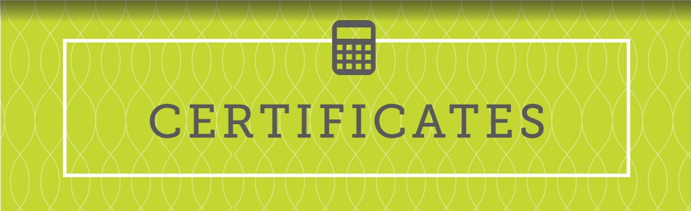 Certificates Front Royal FCU