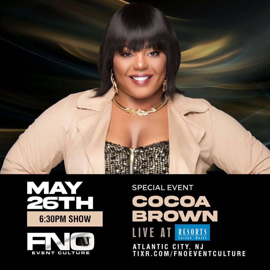 Cocoa Brown Will Get Real in Atlantic City on May 26 Front Runner New