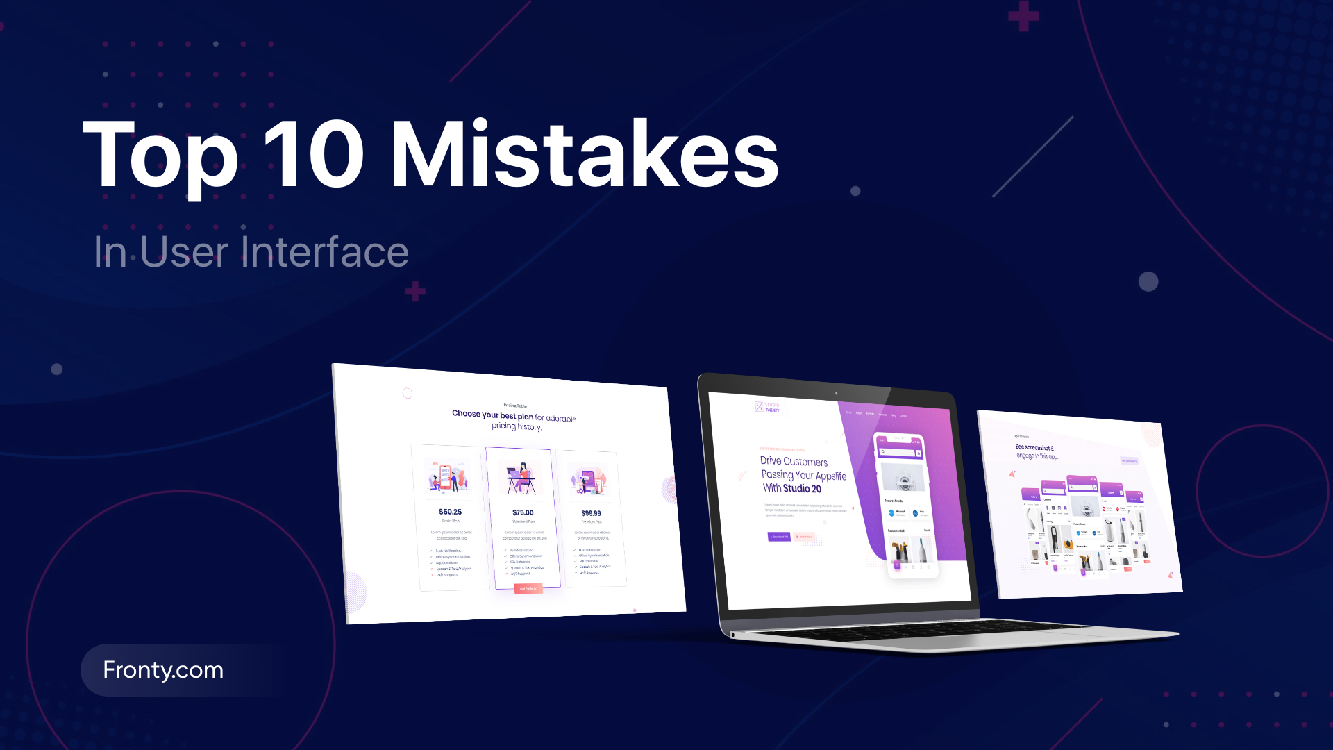 10 Common UI Design Mistakes Fronty
