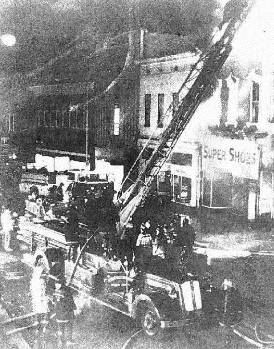 On This Day In Frostburg Fire History, One Of The Largest Downtown