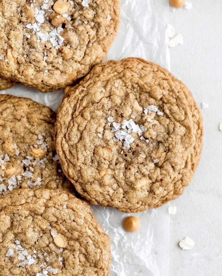 AK's Bomb Brown Butter Butterscotch Cookies Frosted Kale