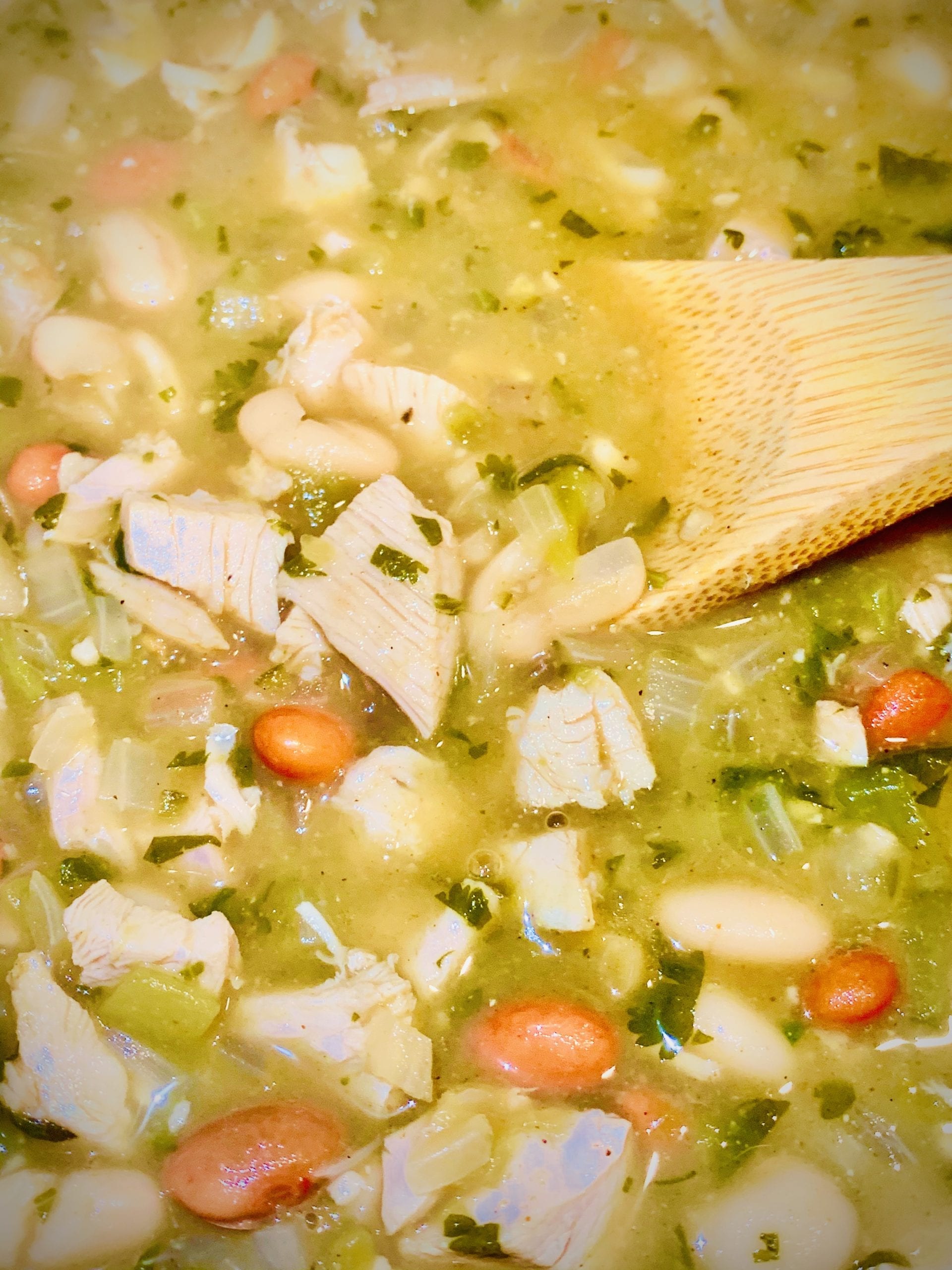 1 Best Recipe For White Bean Chili With Turkey Frosted Kale