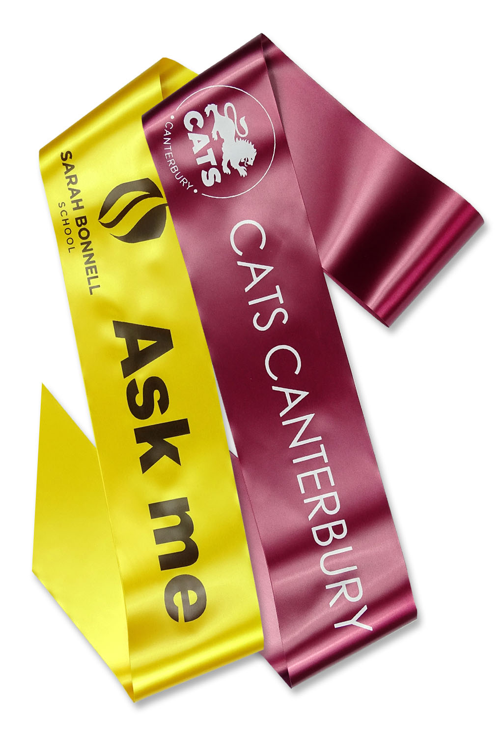 Value School Sash Cheap School Sashes Frosts Rosettes