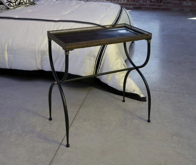 Rectangular Black XLeg Accent