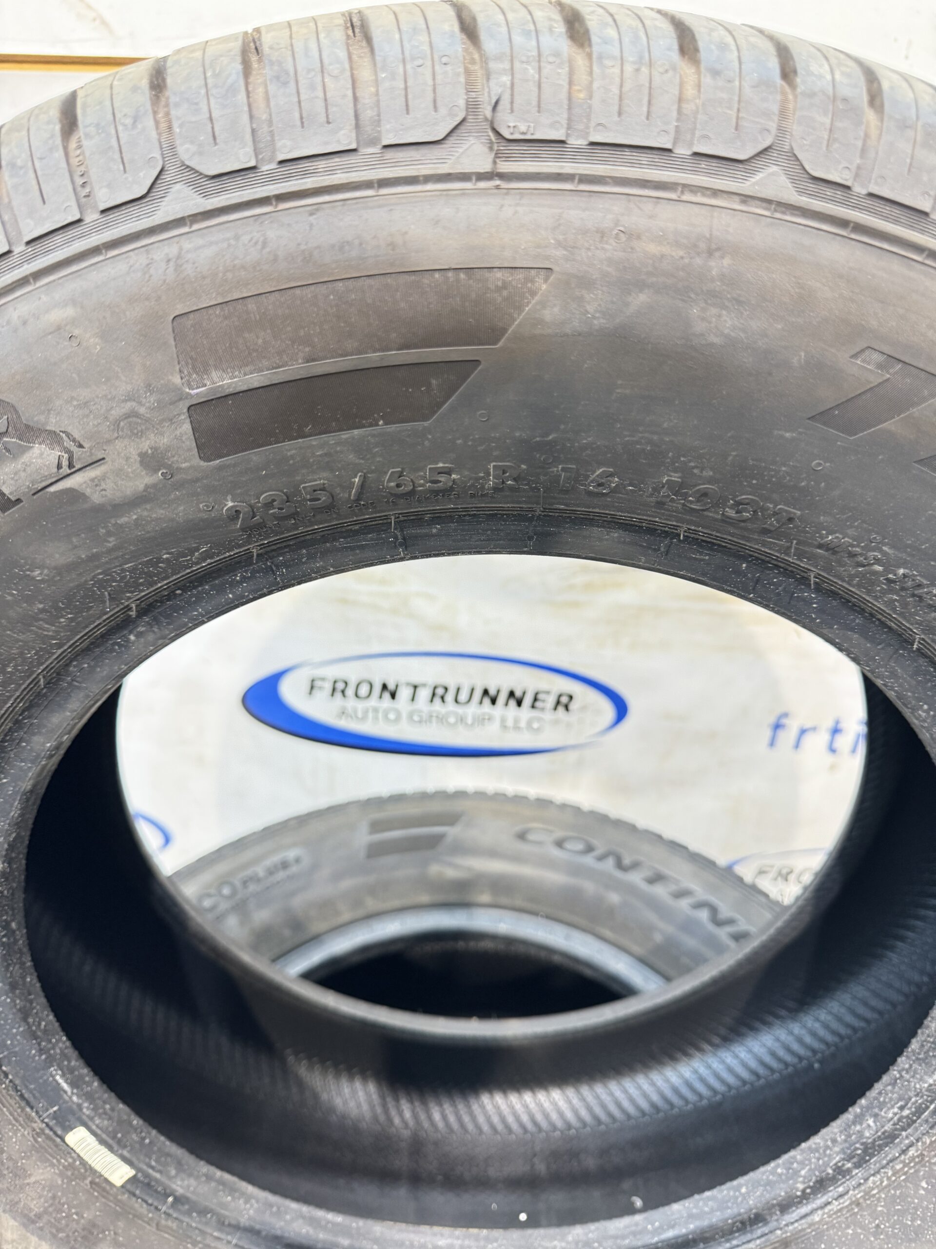 235/65R16 X4 Continental tires Frontrunner Auto Group