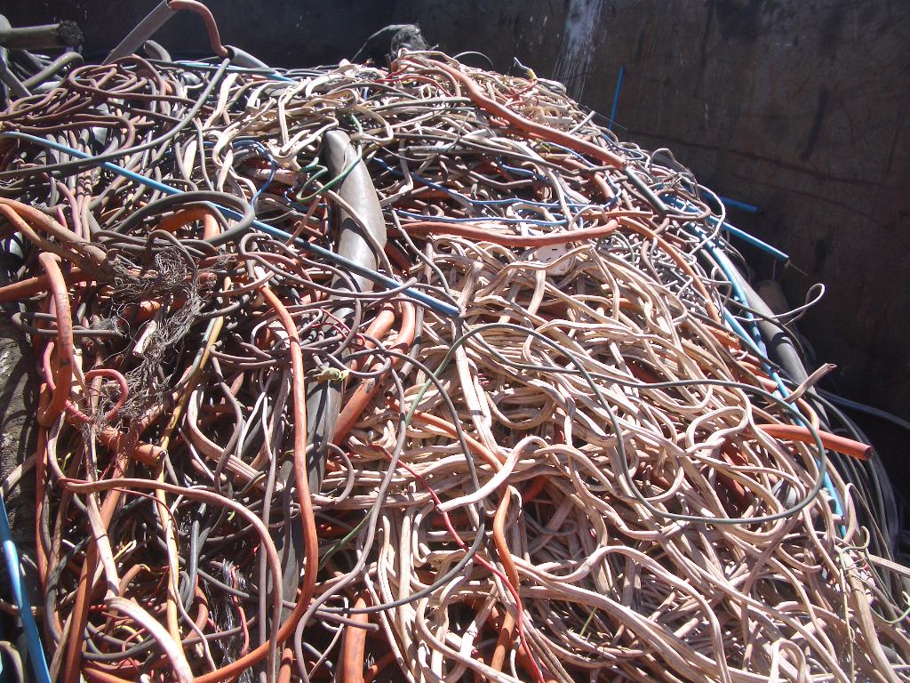 Scrap Copper cable with PVC_SCRAP COPPER_Frubber Pty. Ltd.