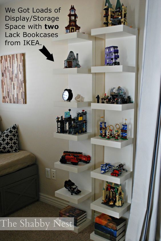 Awesome LEGO Display Shelf Ideas Frugal Fun For Boys and Girls