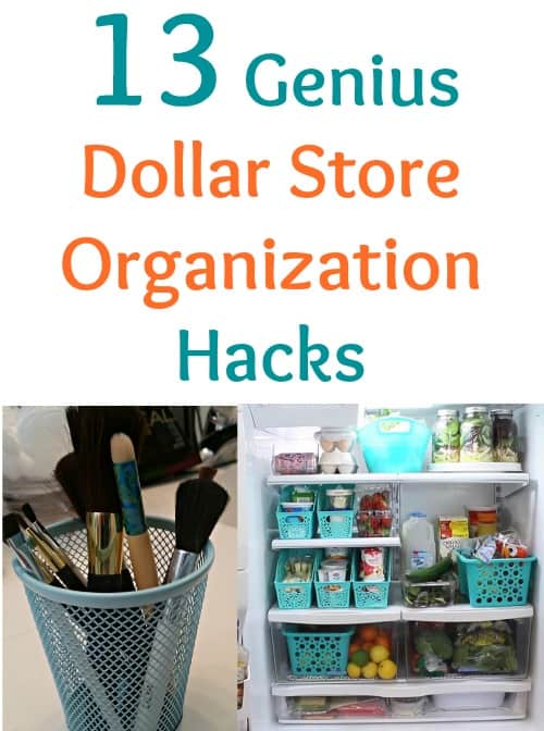 13 Genius Dollar Store Organization Hacks The Frugal Ginger