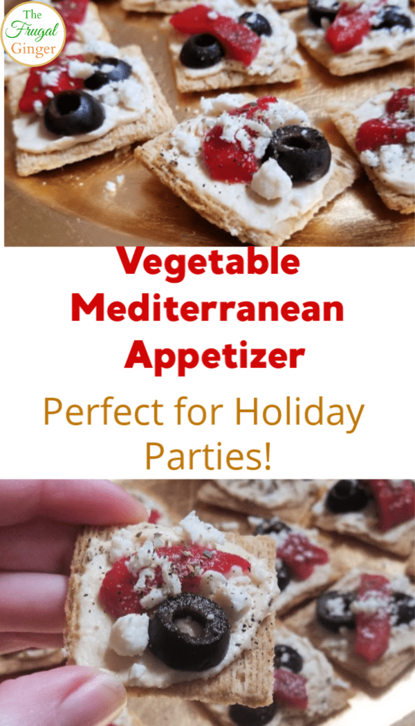 Mediterranean Vegetable Appetizer Perfect for the Holidays The