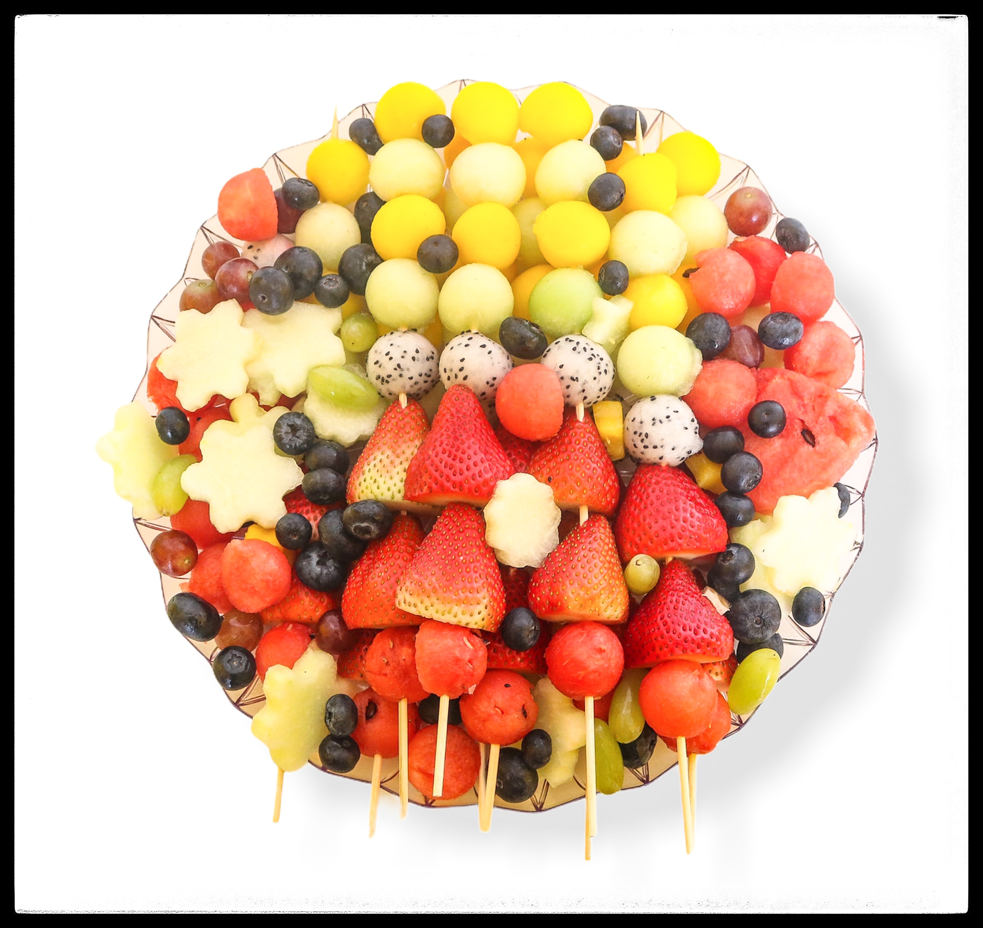 (SK 21) Fruit Skewers (10 Skewers) Fruit For Every Mood…!