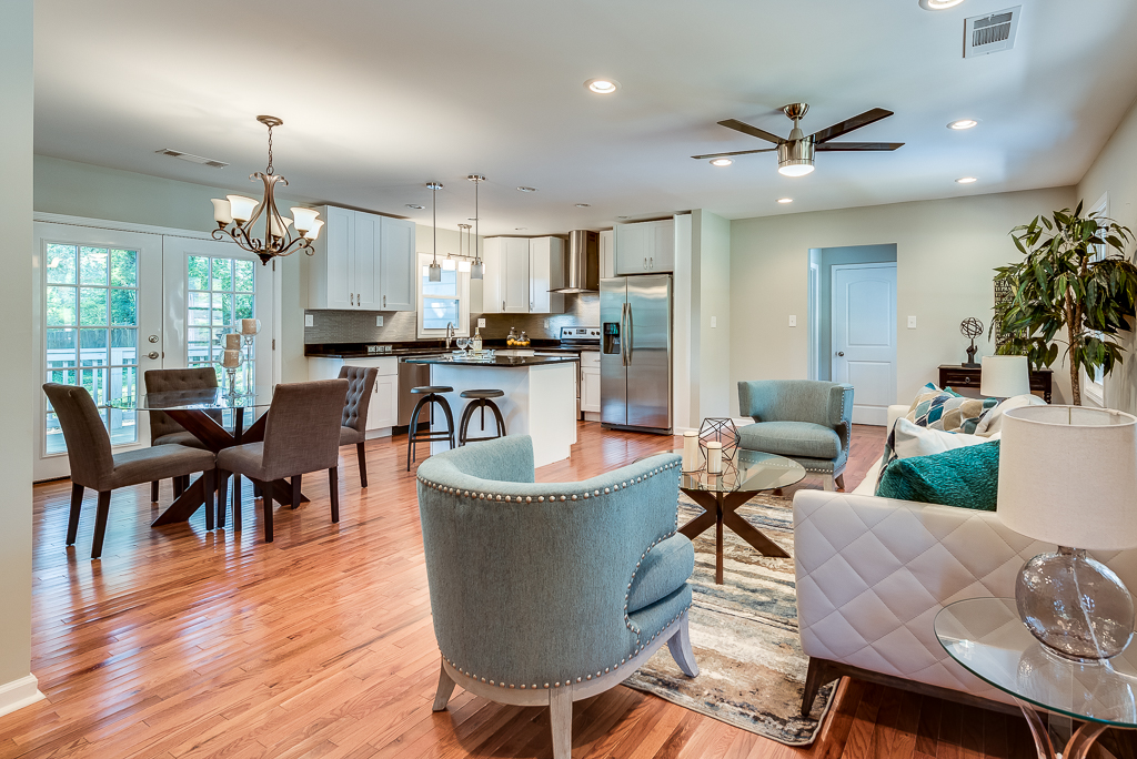 Contemporary Chic Staged Home Fruitful Interiors & Staging