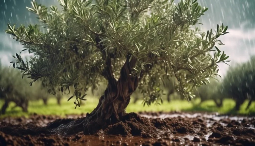 Can Olive Trees Survive In Wet Soil