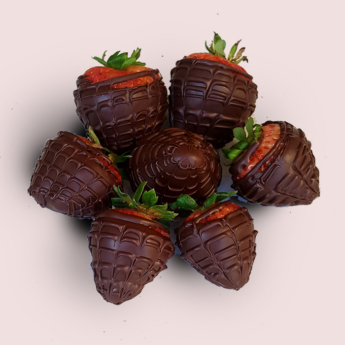 Chocolate Strawberries Edible Bouquet Fruity Lux UK