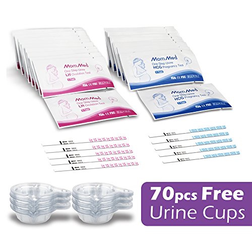 Ovulation Test Strips and Pregnancy Test Kit, 50 LH Ovulation