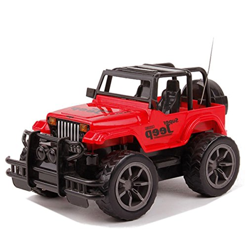 124 Scale RC Crawler Wrangler Style Kids Toy Vehicle Offroad Remote