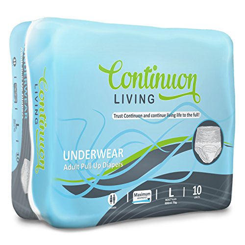 Adult Incontinence Underwear Maximum Absorbency Disposable Pull Up Diapers for Women & Men