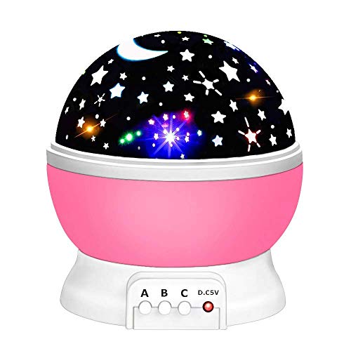GIFT4KIDS Birthday Present for 3 4 5 6 Year Old Girls,Moon Star Night