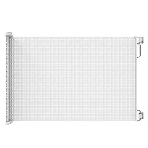 Perma Child Safety Outdoor Retractable Baby Gate, Extra Wide up to 71