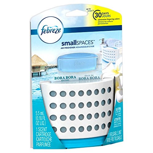 Febreze Small Spaces Linen and Sky Starter Kit Air Freshener, 5.5 ml