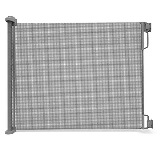 Perma Child Safety Extra Tall and Extra Wide Outdoor Retractable Baby Gate, 41″ Tall, for