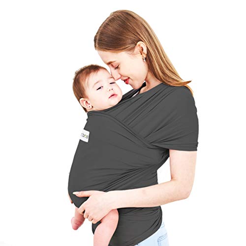 Acrabros Baby Wrap Carrier,Hands Free Baby Carrier Sling,Lightweight