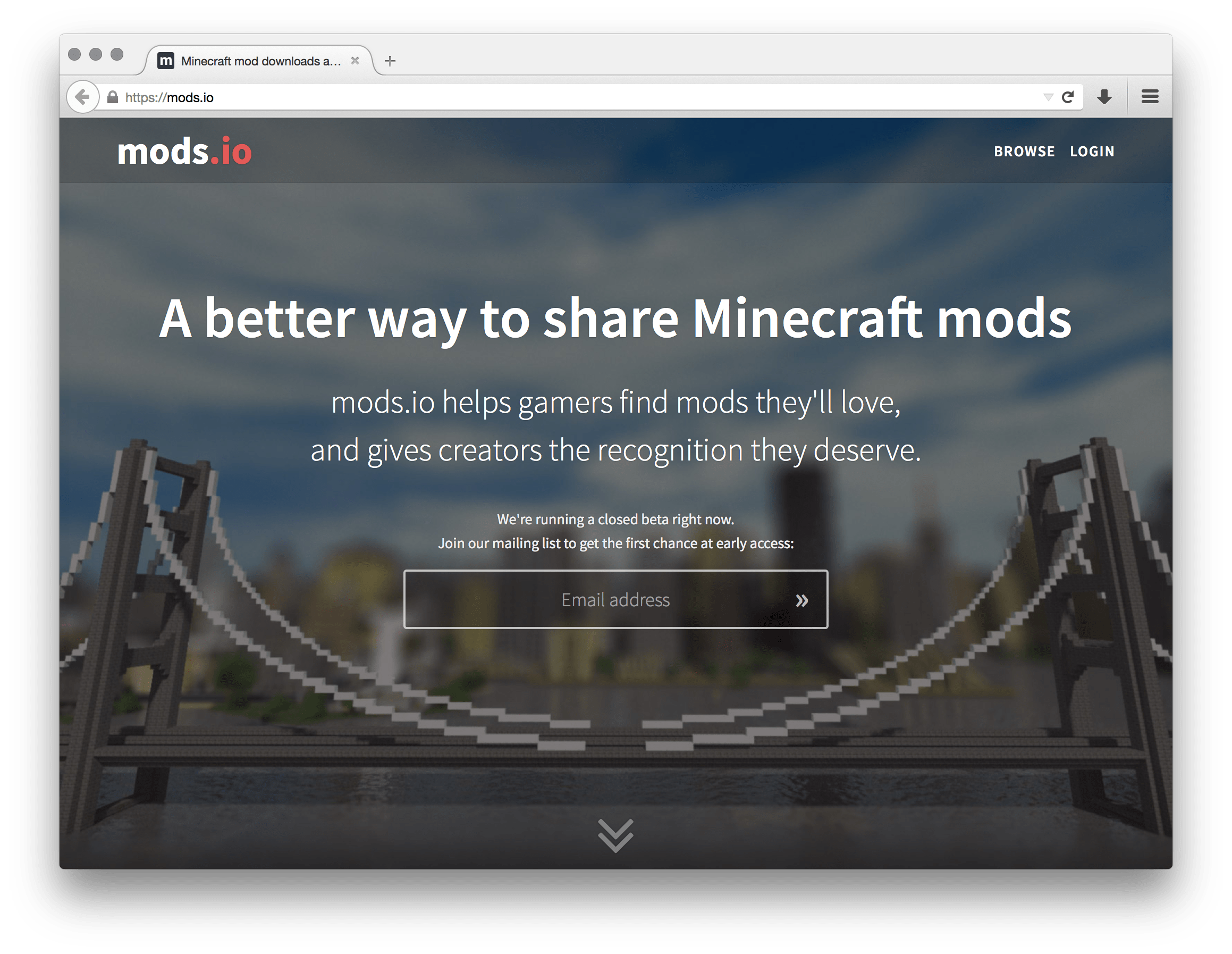 mods.io Private Beta Blog Frustra
