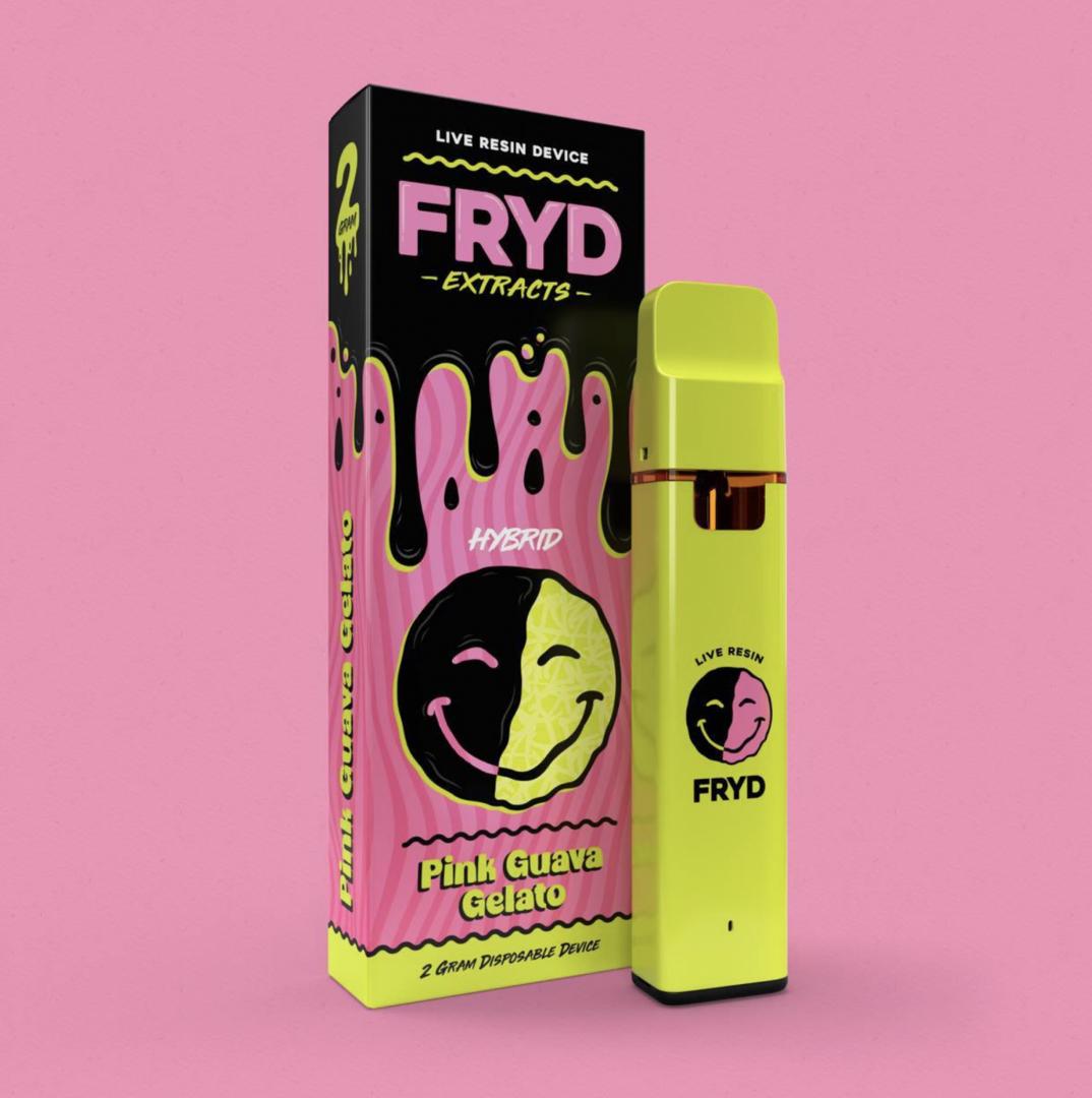 Pink Guava Gelato Fryd Carts FRYD CARTS