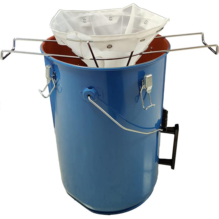 The FryOilSaver Co. GCONE10 10” Reusable Cone Filter Bag USA