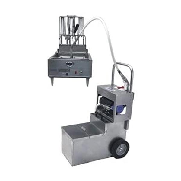 MirOil MOD 0640 70 lb Electric Fryer Oil Filter Machine & Discard