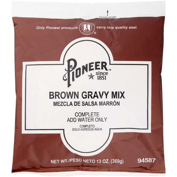 Pioneer® Brown Gravy Mix 6/13 oz. C.H.Guenther & Son