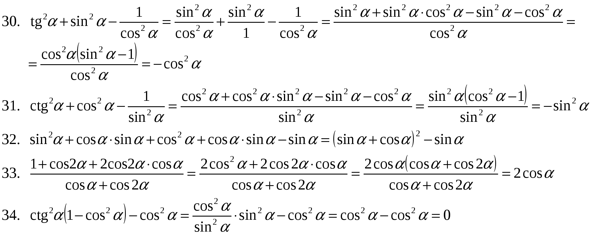 Eliminating the parameter with sin and cos