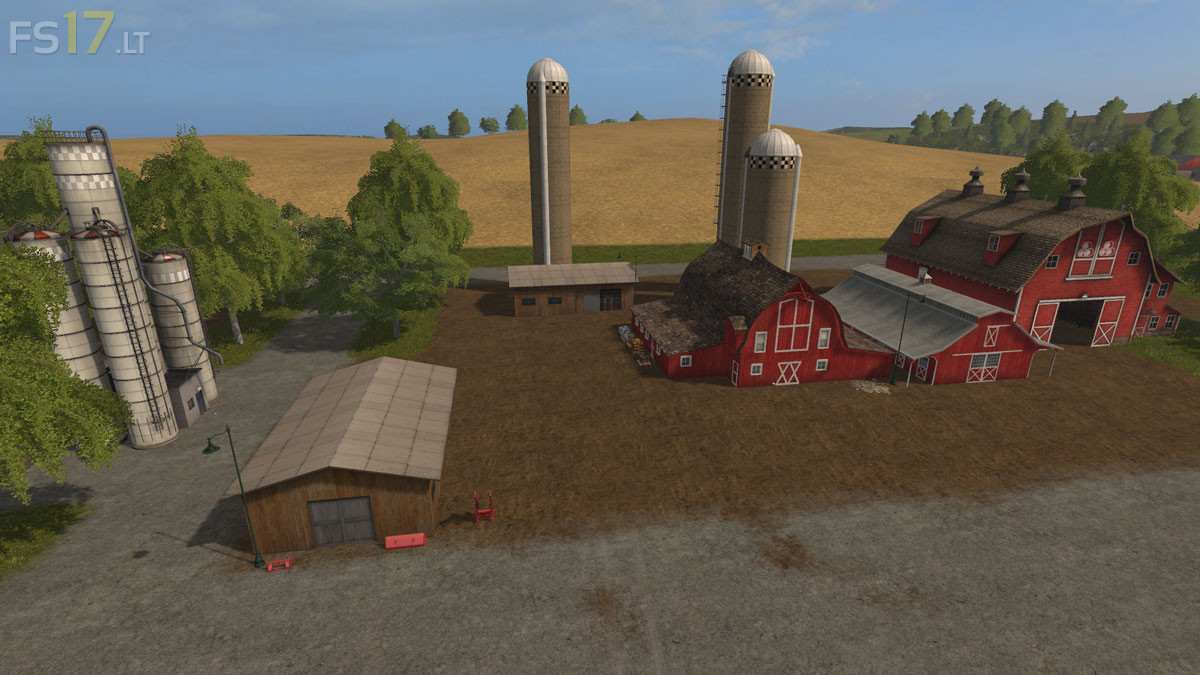 Big Hills Map v 1.1 FS17 mods