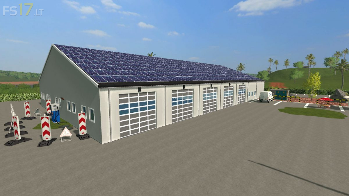 Placeable Andys Werkstatt v 1.3 FS17 mods