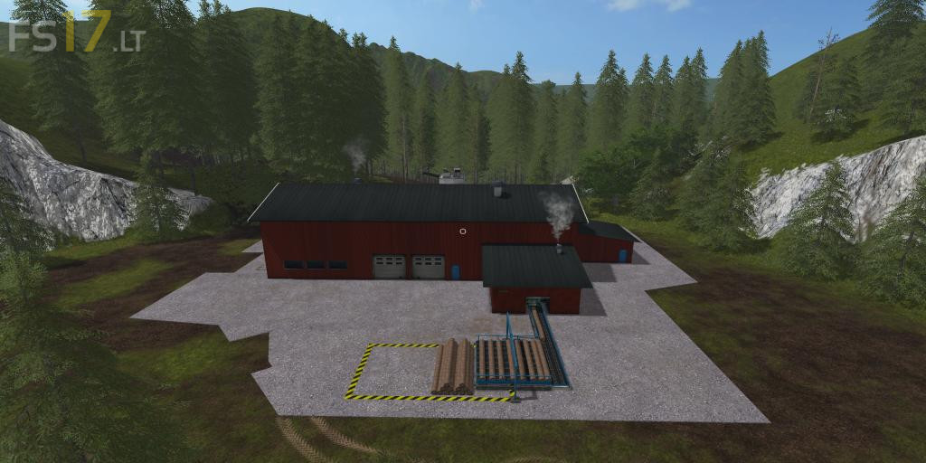 Placeable Sawmill v 1.0 FS17 mods