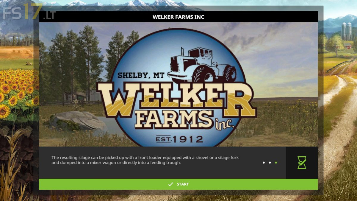 Welker Farms Map v 1.0 FS17 mods