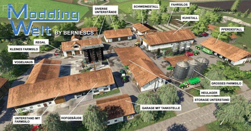 Placeable Yard Pack v 1.0 FS19 mods