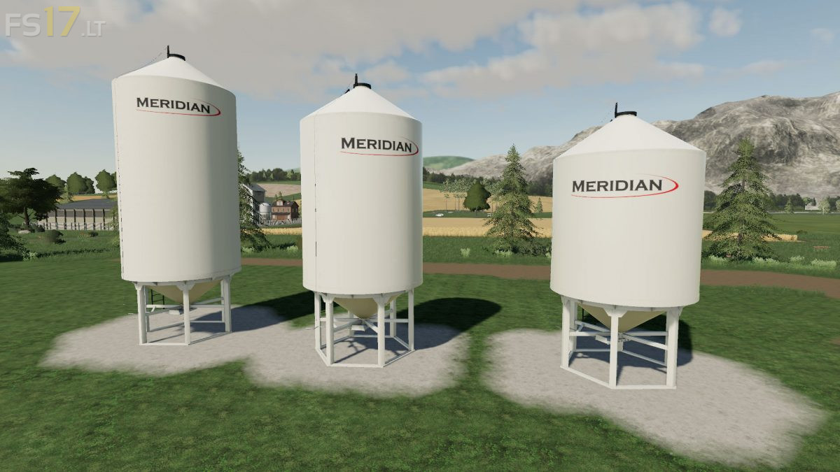 Meridian Bin Pack v 1.0 FS19 mods