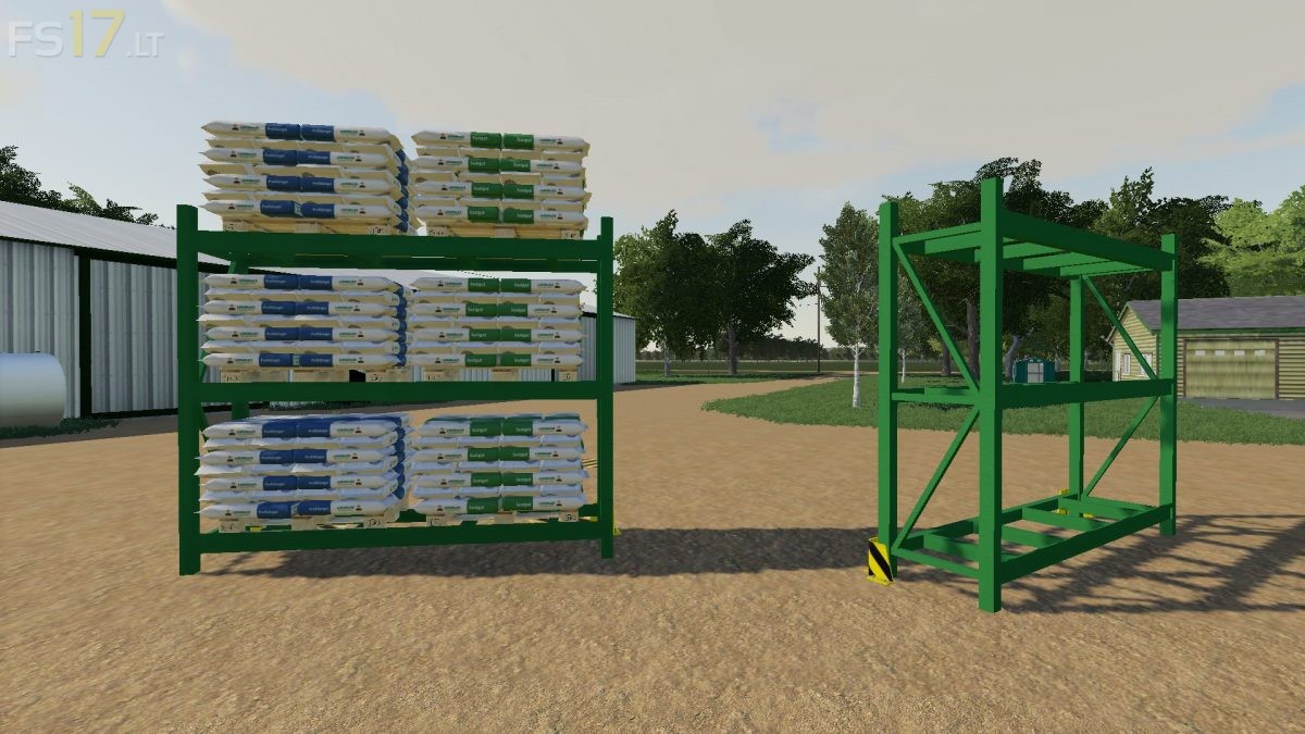 Pallet Shop Rack v 1.0.1.0 FS19 mods