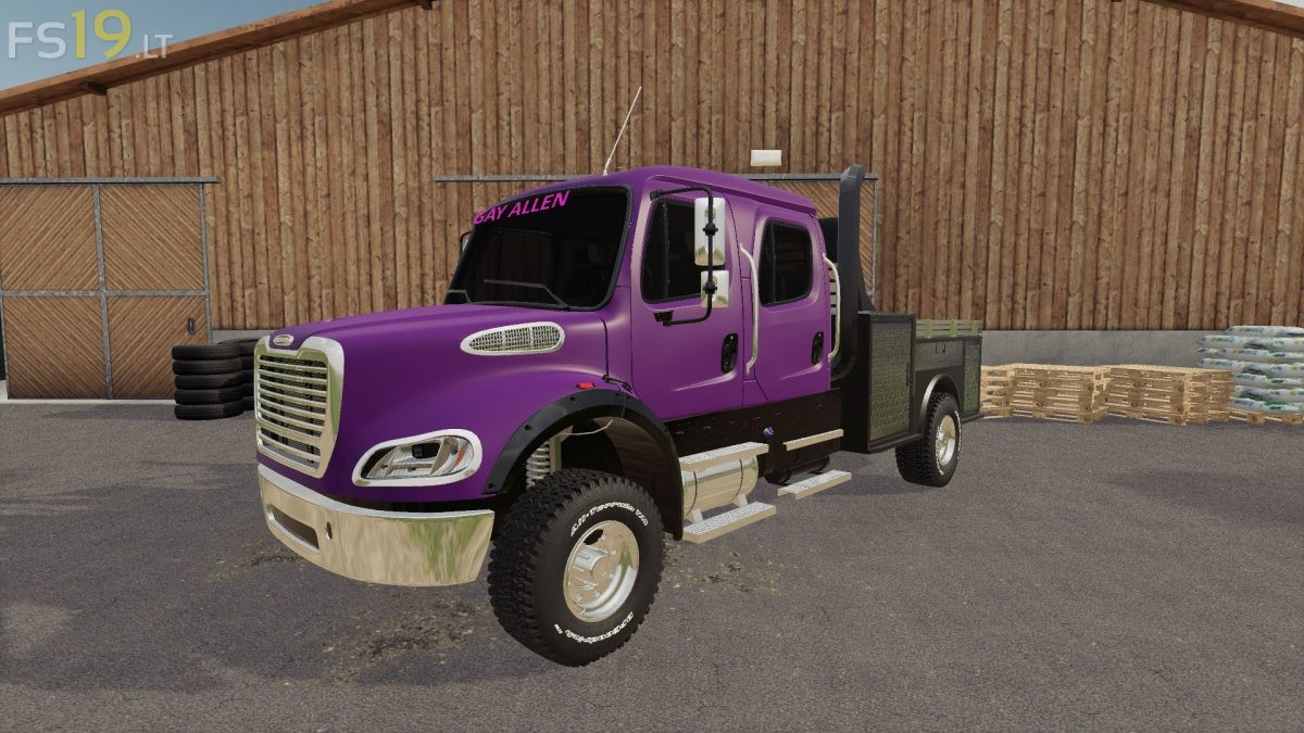 Freightliner M2 v 1.0 FS19 mods / Farming Simulator 19 mods