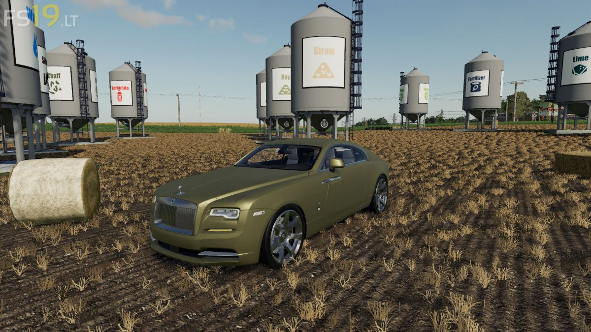 Rolls Royce Wraith v 1.0 FS19 mods / Farming Simulator 19 mods