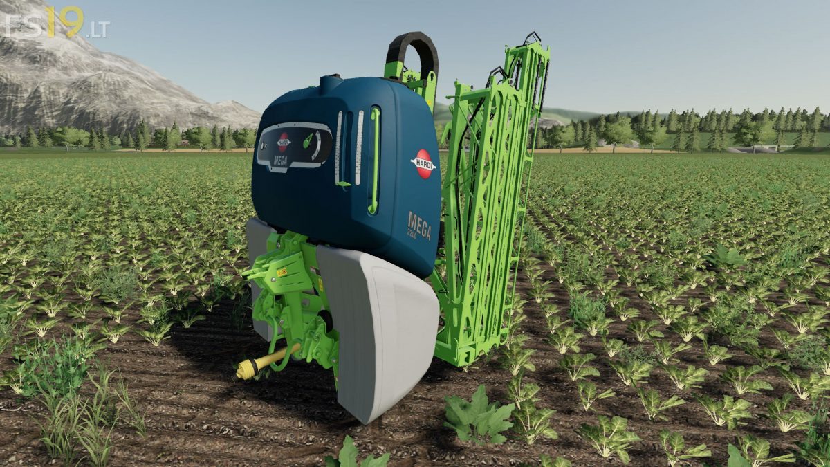Hardi Interactive Sprayers Pack v 1.8 FS19 mods / Farming Simulator