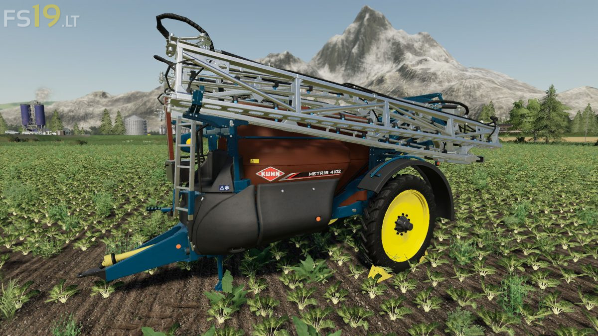 Kuhn Interactive Sprayers Pack v 1.7 FS19 mods / Farming Simulator 19